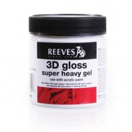 Reeves 3d gloss super heavy gel 237ml 